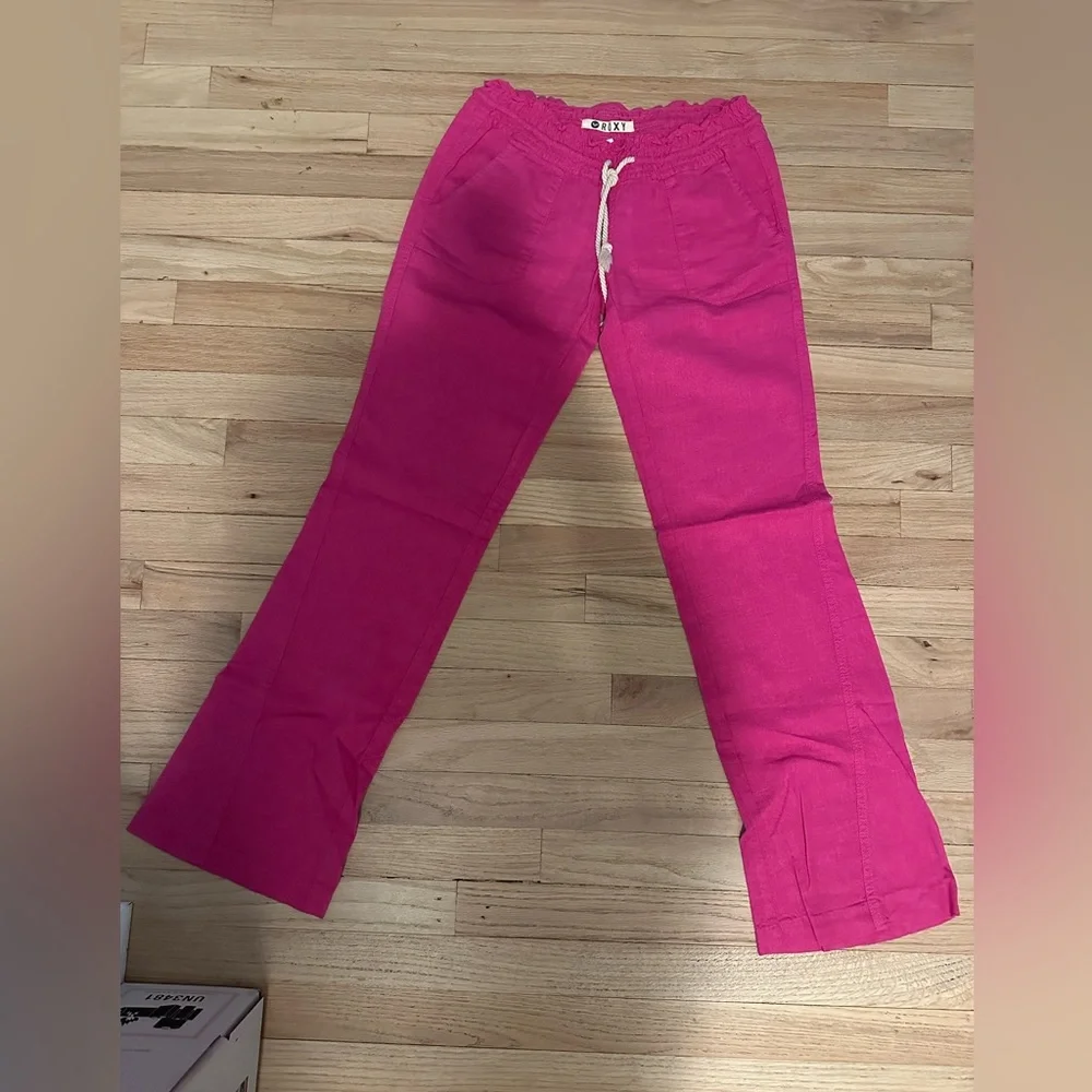 Linen Roxy pants - Picture 3 of 4